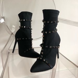 Studded Sock Booties